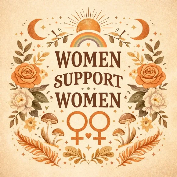 Women Support Women Empowerment Graphic T-Shirt - Picture 2 of 3